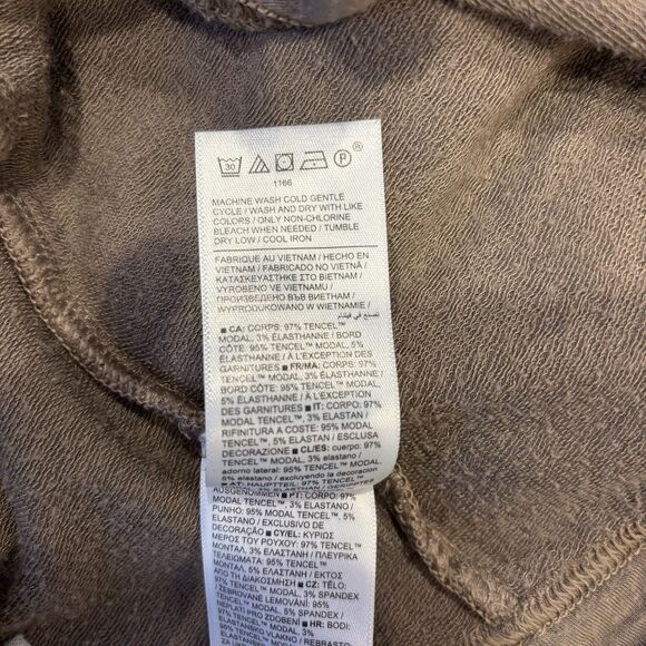 Athleta Pranayama Restore Wrap Cardigan Women’s 3X Brown Athleisure Stretch - Picture 11 of 12